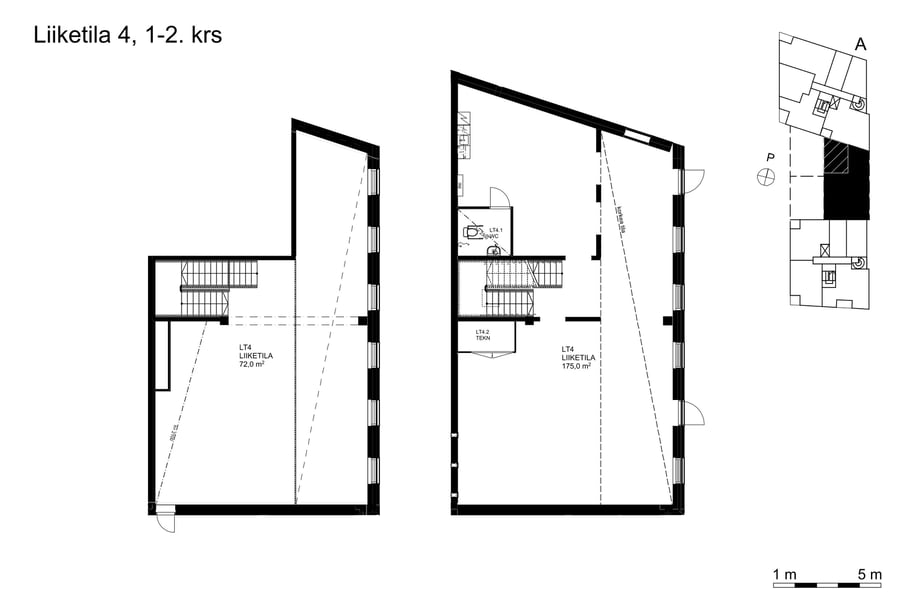 Avara Liiketila 4, 1-2. krs